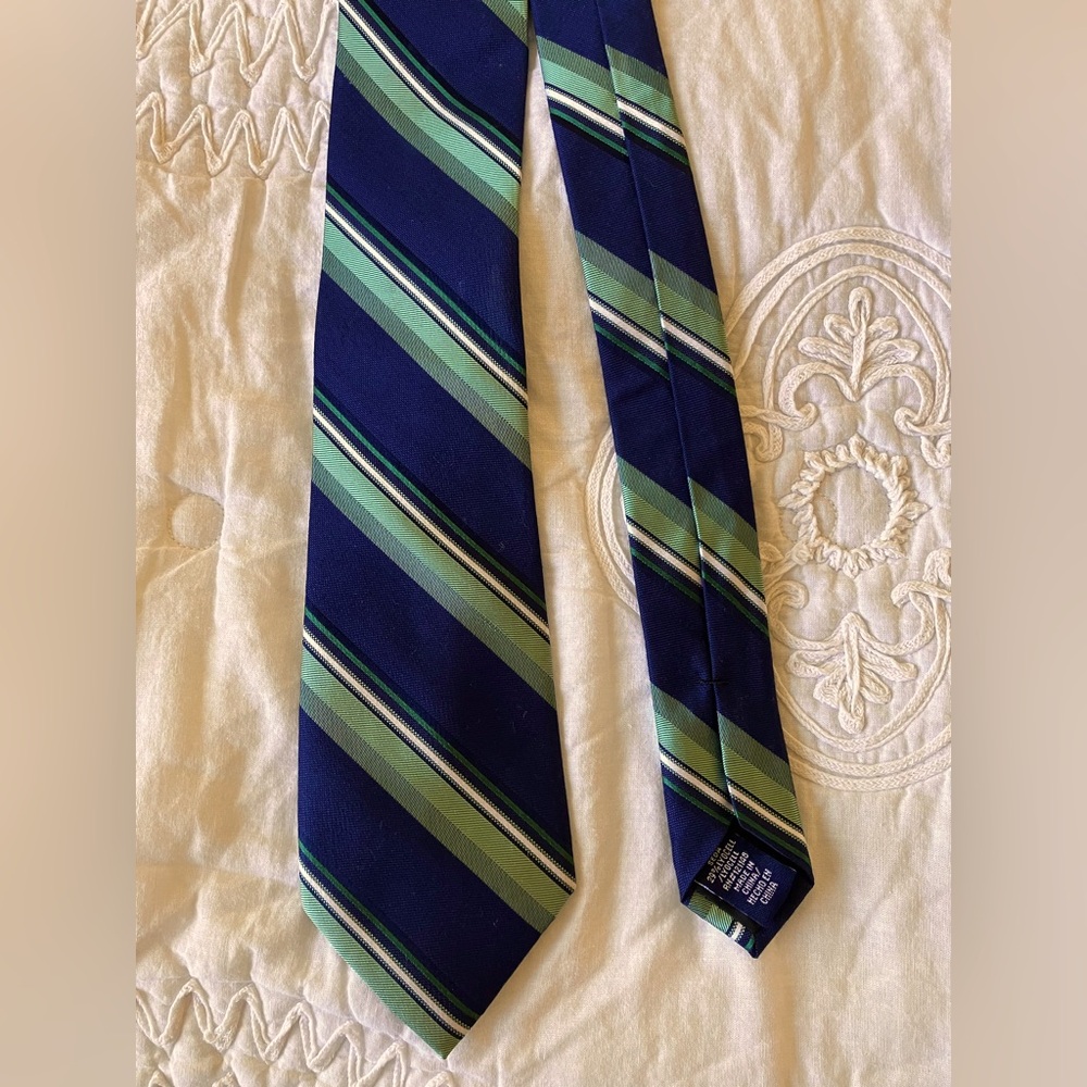 Stafford 71% silk tie